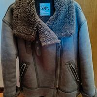 Montgomery in simil montone  "ZARA " taglia M 