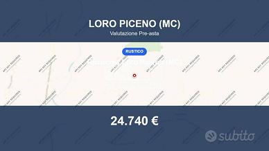 Immobile in asta di 199 m² a Loro Piceno
