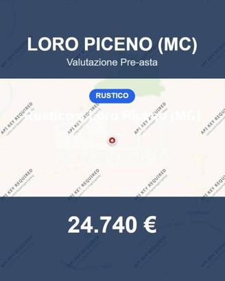 Immobile in asta di 199 m² a Loro Piceno