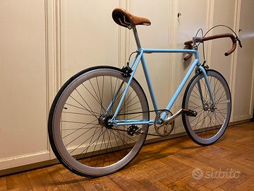 Bicicletta scatto fisso artiginale - stile vintage