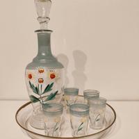 servizio da liquore vintage 
