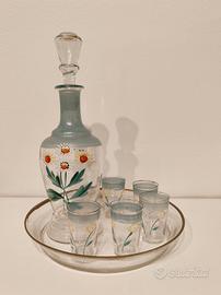 servizio da liquore vintage 