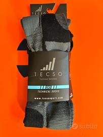 Calze uomo sci Tesco tg.xl-44/46 Rosso