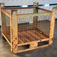 Cassoni in rete di acciaio usati