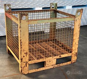 Cassoni in rete di acciaio usati