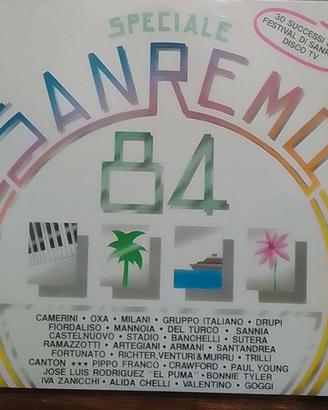 vinile 33 giri Speciale Sanremo '84