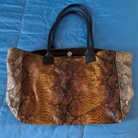 borsa pitonata Genuine Leather prezzo ribassato!