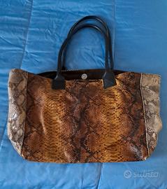 borsa pitonata Genuine Leather prezzo ribassato!