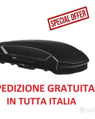Box portatutto Thule Motion 3 M Nero lucido