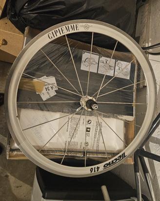 Roues De Vélo De Course Gipiemme – Modèle Shadow, Aluminium, Compatibles Shimano