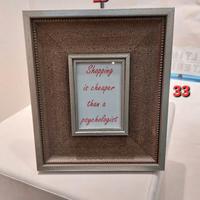 QUADRO - SHOPPING IS CHEAPER THAN A PSYCHOLOGIST