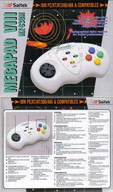 Gamepad saitek mx-630m 4 tasti porta pc game