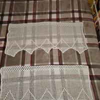 Coppia tende uncinetto