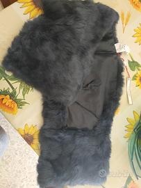 coprispalle in pelliccia. 