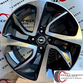4 CERCHI IN LEGA ORIGINALI RAGGIO 16 OPEL CORSA