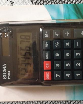 Calcolatrice solare Sigma PC 104
