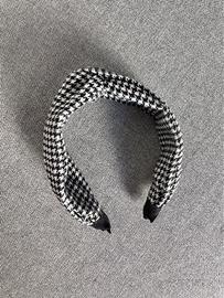 Cerchietto bianco e nero