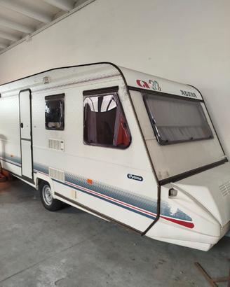 Roulotte Adria Optima 450 - 5 posti + Veranda