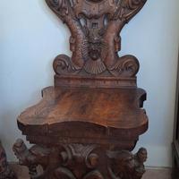 Sedie intarsiate 800