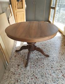 Tavolo in legno rotondo 120 cm diametro 