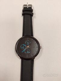 Orologio Nero  azzurro