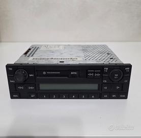 Autoradio Beta Golf IV originale a cassette nuova
