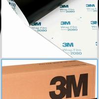 3M Wrap Serie 2080-M12  nero opaco 152cm x 900cm