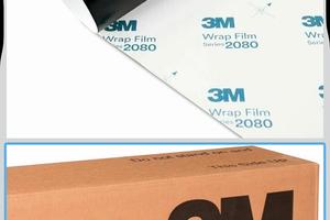 3M Wrap Serie 2080-M12  nero opaco 152cm x 900cm