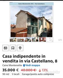 Casa indipendente (cortile in condivisione)