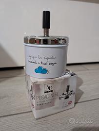 posacenere a molla rotante