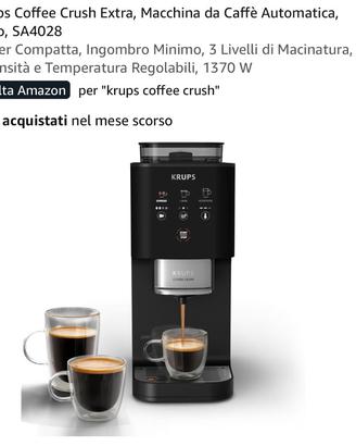 Macchina caffè espresso Bar Krups Coffee crush