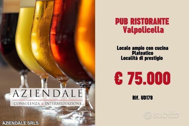 Pub/ristorante valpolicella location invidiabile