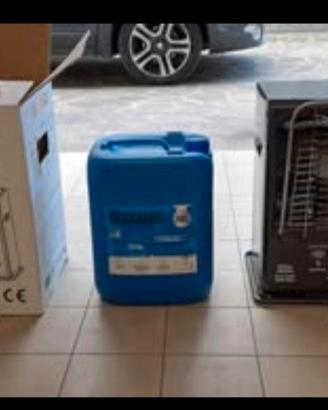 Stufa a stoppino 53m³ con combustibile Ecocalor