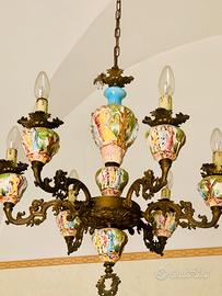 Lampadario vintage antico
