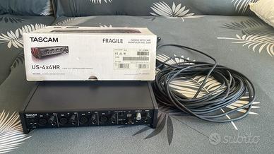 Scheda Audio Tascam US-4x4HR