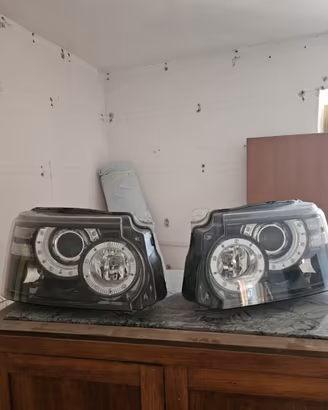 Coppia di fari originali Range Rover sport