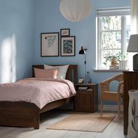 Letto singolo Ikea con materasso e cassetti