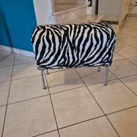 Pouf zebrato