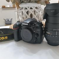 Nikon D7200 come nuova + tele Sigma 28-200 mm. 