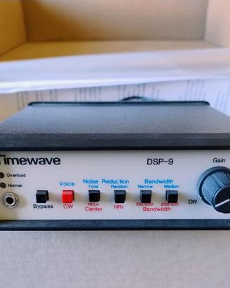 Timewave DSP-9 filtro digitale rumori radioamatori
