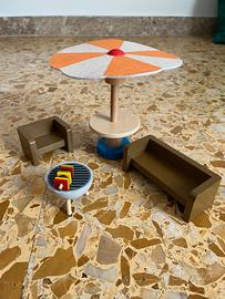 Mobili giardino casa delle bambole