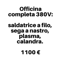 Saldatrice, sega, plasma  IN STOCK