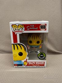 Funko pop ralph wiggum 908  the simpsons pop cultc