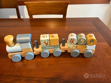 Trenino giocattolo in legno little dutch