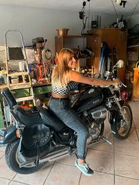 Moto Yamaha Virago 1100