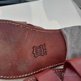 SANDALO CIABATTA UOMO VERO CUOIO