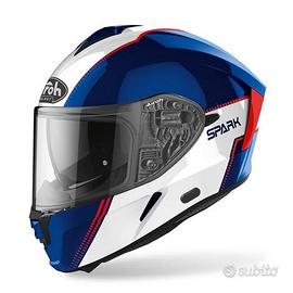 Airoh Spark Flow blue / red gloss