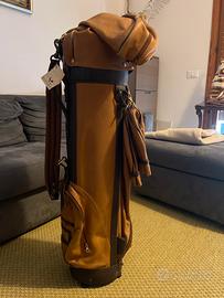 Borsa in pelle a spalla da golf
