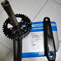 guarnitura scimano deore 5100 nuova e originale