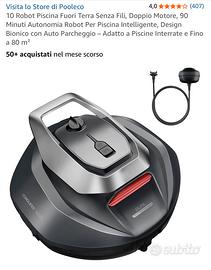 Robot pulitore per piscine